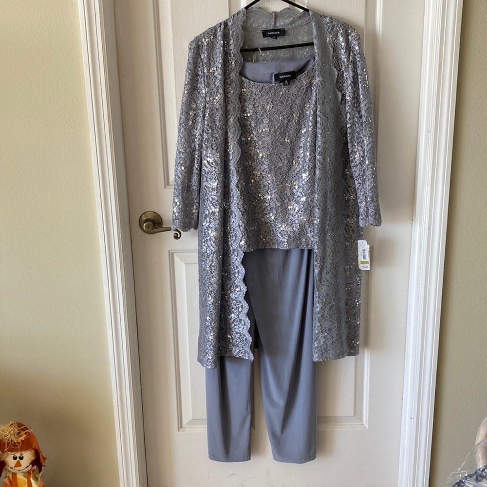 3 piece pant suit